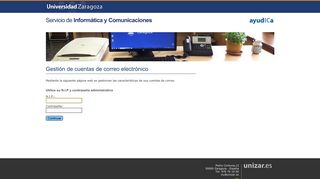 
                            8. Servicio de Informática y Comunicaciones - Universidad de Zaragoza