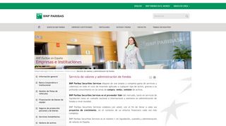 
                            4. Servicio de valores y administración de fondos - BNP Paribas España