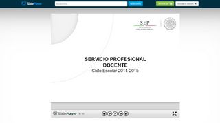 
                            3. SERVICIO PROFESIONAL DOCENTE Ciclo Escolar ppt descargar