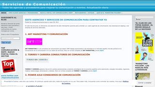 
                            2. Servicios de Comunicación