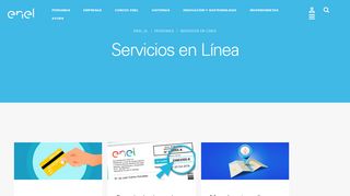 
                            1. Servicios en línea - Enel