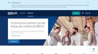 
                            4. Servicios financieros y bancarios para empresas | BBVA Francés