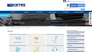 
                            12. Servicios - ICETEX