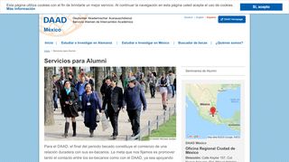 
                            9. Servicios para Alumni | Oficina México, D.F. - Daad