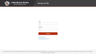 
                            6. Serviço ao PM | Polícia Militar SP