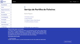 
                            12. Serviço de Partilha de Ficheiros | Faculdade de Ciências da ...