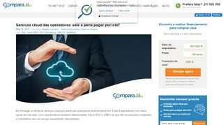 
                            13. Serviços cloud das operadoras: vale a pena pagar por isto?