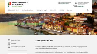 
                            3. Serviços Online – Consulado Geral de Portugal no Rio de Janeiro