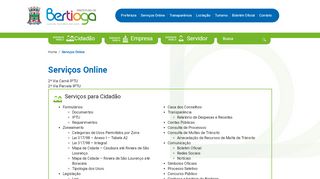 
                            3. Serviços Online - Prefeitura de Bertioga