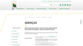 
                            2. Serviços - Petrobras Distribuidora