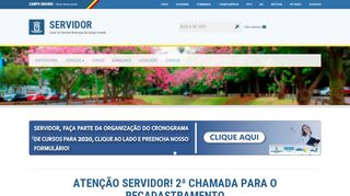 
                            12. SERVIDOR | Canal do Servidor Municipal de Campo Grande