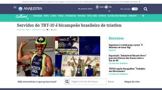 
                            13. Servidor do TRT-10 é bicampeão brasileiro de triatlon | Espaço ...