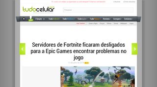 
                            6. Servidores de Fortnite ficaram desligados para a Epic Games ...