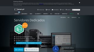 
                            12. Servidores Dedicados - Espaço Web, Soluções de gestão de ... - Amen