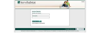 
                            3. Servihabitat: Iniciar Sesión - Usuario