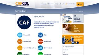 
                            3. Servizi CAF | CAF CDL