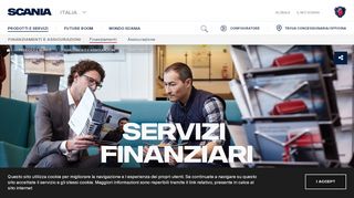 
                            1. Servizi finanziari | Scania Italia