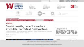 
                            10. Servizi on-site, benefit e welfare aziendale: l'offerta di Sodexo Italia