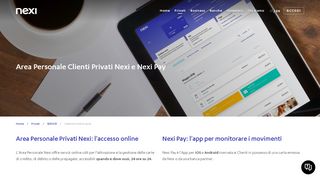 
                            2. Servizi online per gestire in sicurezza le tue carte di pagamento | Nexi