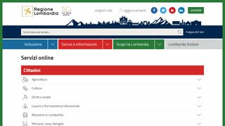 
                            3. Servizi online - Regione Lombardia