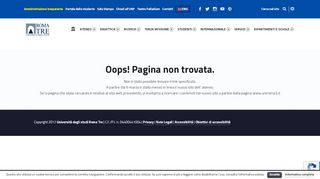 
                            3. Servizi online - Università Roma Tre