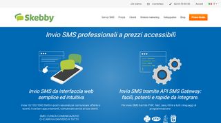 
                            2. Servizi SMS per aziende: invio e ricezione SMS professionali - Skebby