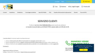 
                            7. Servizio Clienti ACEL Energie | Acel Energie - ACEL Service