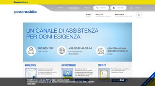 
                            7. Servizio Clienti Business | PosteMobile