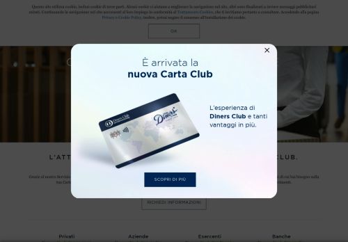 
                            6. Servizio clienti - Contatti | Diners Club Italia