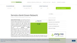 
                            12. Servizio clienti Green Network | Offerte Energia