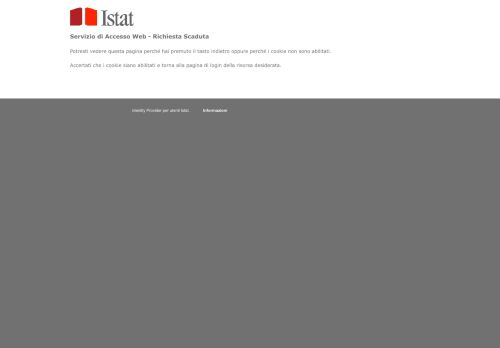 
                            3. Servizio di Accesso Web - Istat