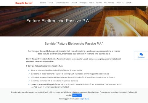 
                            8. Servizio Fatture Elettroniche Passive PA - CompEd