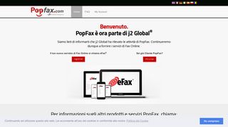 
                            1. Servizio fax online - Popfax Homepage