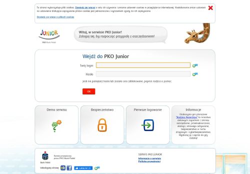 
                            12. Serwis internetowy PKO Junior