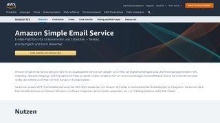 
                            5. SES - AWS - Amazon.com