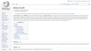 
                            5. Sesame Credit – Wikipedia