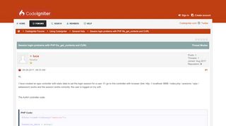 
                            12. Session login problems with PHP file_get_contents and CURL ...