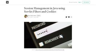 
                            11. Session Management in Java using Servlet Filters and Cookies