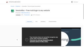 
                            2. SessionBox - Free multi login to any website - Google ...