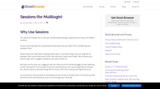 
                            12. Sessions and Multilogin with Ghost Browser