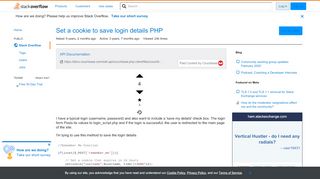 
                            1. Set a cookie to save login details PHP - Stack Overflow