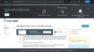 
                            9. Set password for root on virtualbox ubuntu - Super User