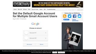 
                            11. Set the Default Google Account for Multiple Gmail Account ...