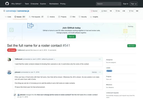 
                            2. Set the full name for a roster contact · Issue #541 · conversejs ... - GitHub