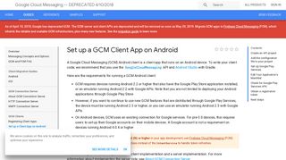 
                            2. Set up a GCM Client App on Android | Cloud Messaging | Google ...