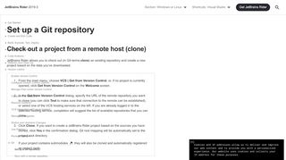 
                            3. Set up a Git repository - Help | JetBrains Rider