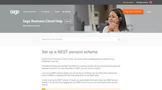 
                            7. Set up a NEST pension scheme - Sage
