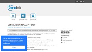 
                            9. Set up Adium for XMPP chat - SmarterTools