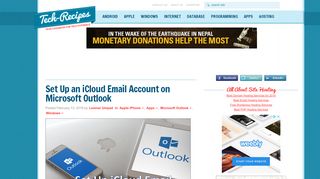 
                            13. Set Up an iCloud Email Account on Microsoft Outlook - Tech-Recipes