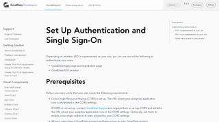 
                            10. Set Up Authentication and Single Sign-On · GoodData.UI